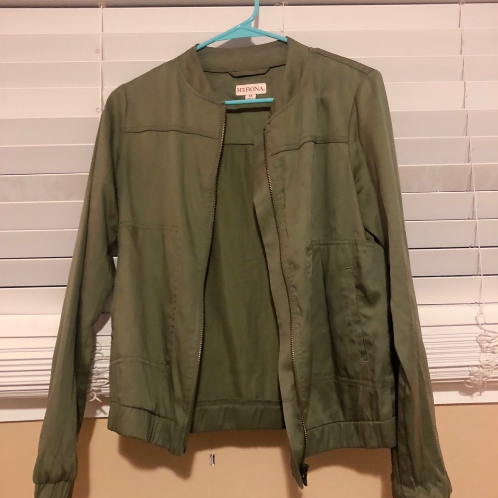 Merona Green Jacket - Size XS